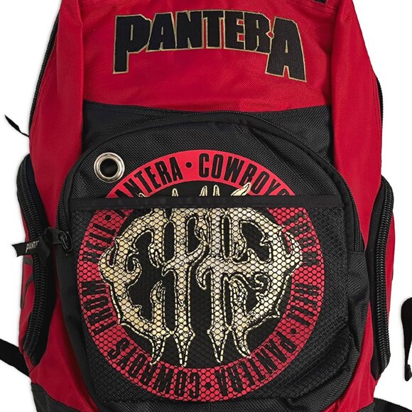 Vintage Pantera 2003 Heavy-Duty 4pkt Backpack - Picture 7 of 16